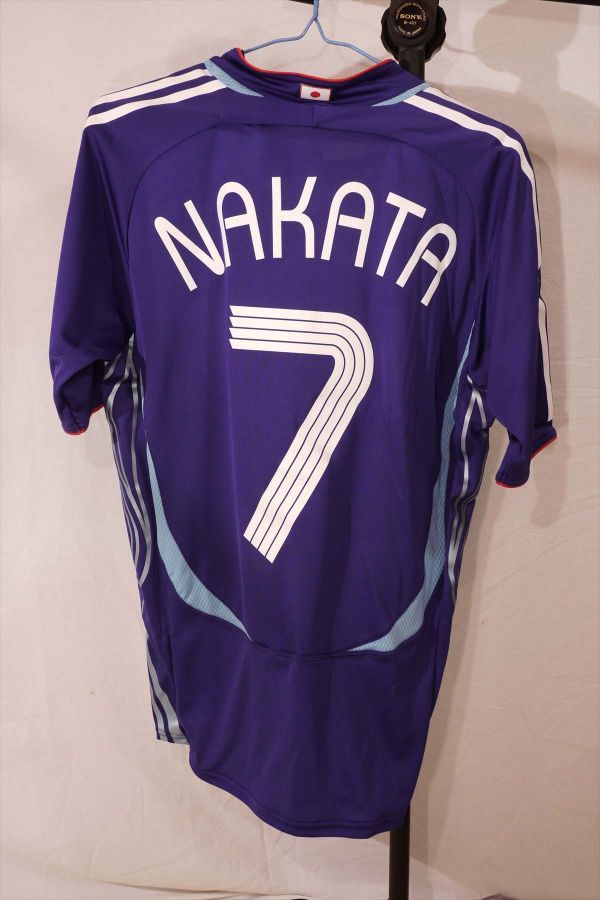 adidas 7番 中田英寿 代表ユニフォーム 06年 ドイツW杯 ワールドカップ