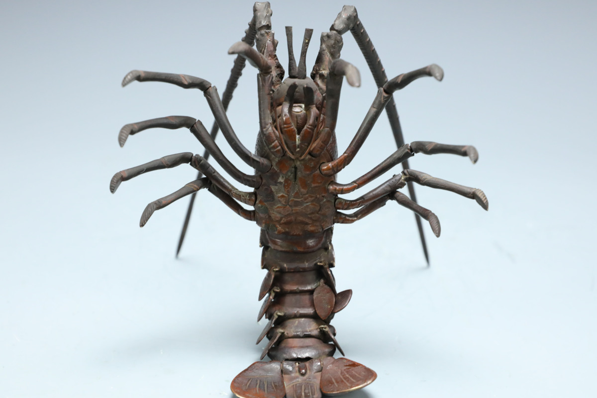 伊勢海老　弘美作　銅製 銅製 海老 伊勢海老 弘美作 銅製 【公式通販】