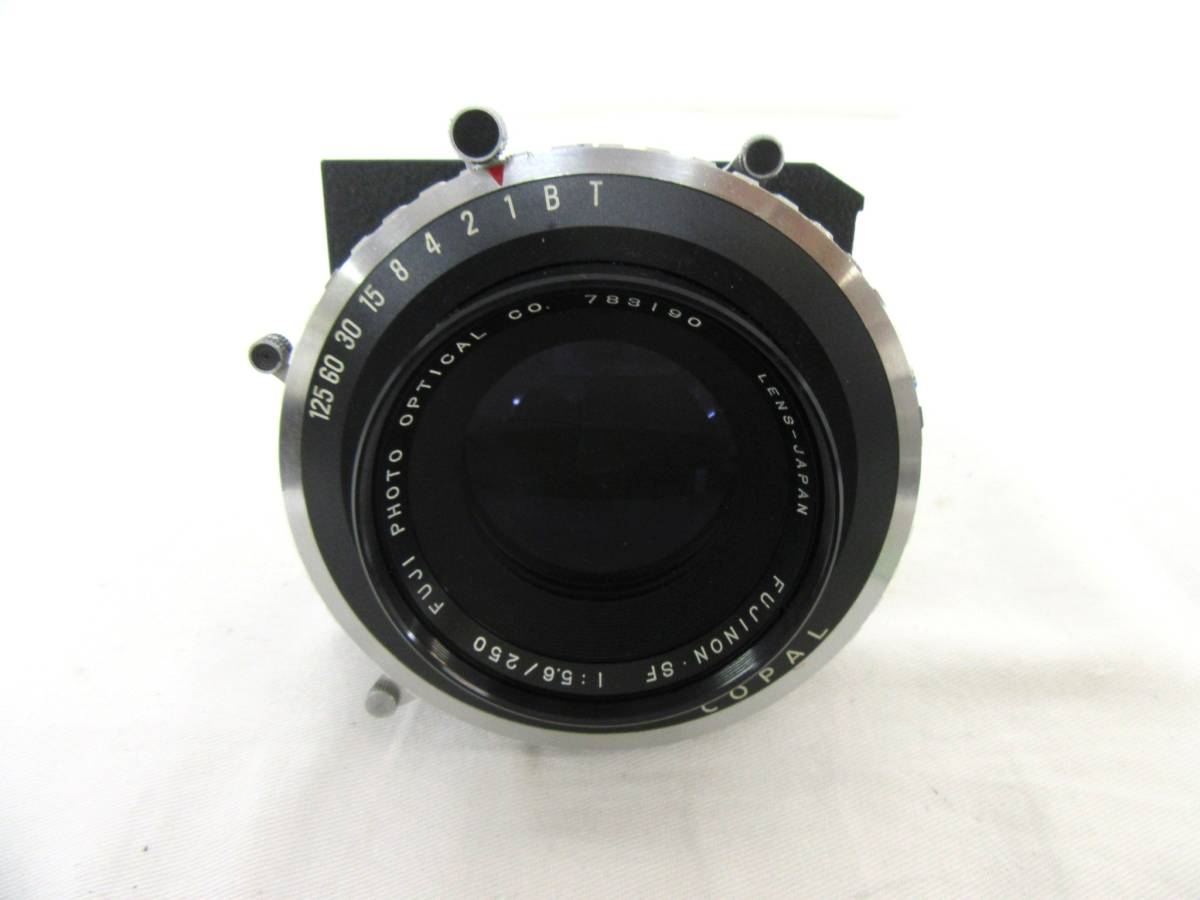 【FUJI/フジ】FUJINON SF/⑥⑫/1:5.6 250mm/783190/COPALシャッター/WISTAボード/No1 希少ミンナノ×ポーター MIN-NANO×PORTER スウェード切替バックパック