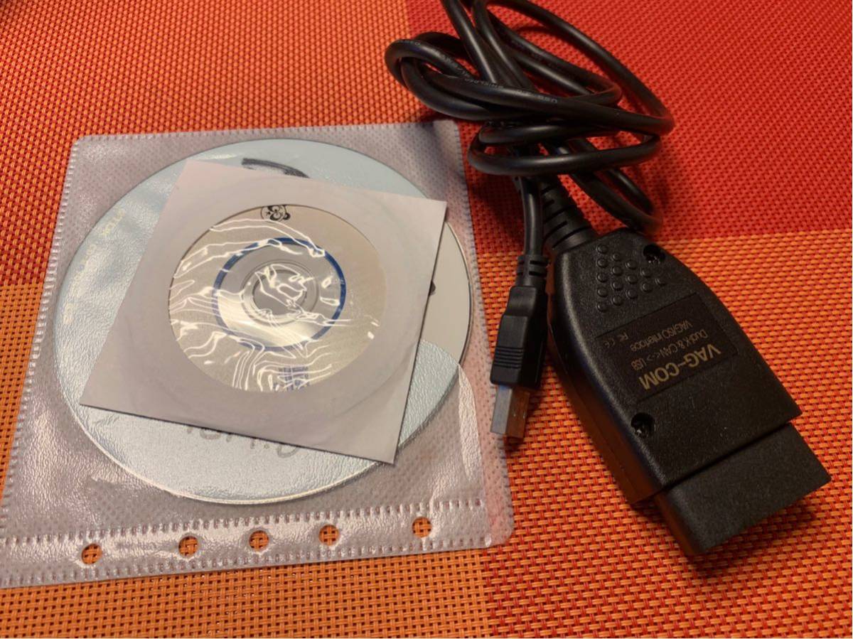 VCDS 互換ケーブル VW OBD2 ◇ KKL 409.1 USBケーブル、VAG、VW 最新版