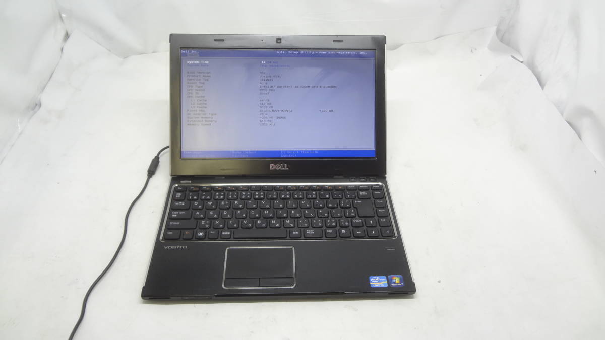 ★DELL Vostro V131 / Core i3-2350M 2.30GHz メモリー4GB　中古（NP022) Vostro Dell V131 0 PCMag (銀)-筆記型電腦專館