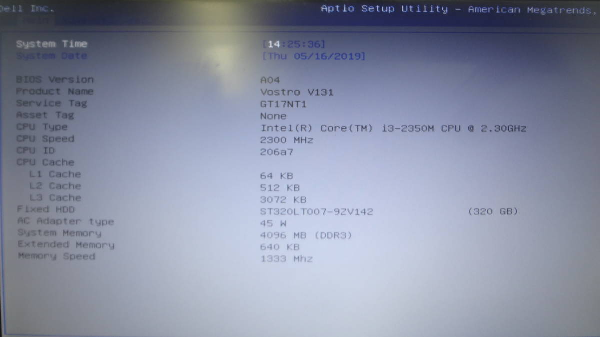 ★DELL Vostro V131 / Core i3-2350M 2.30GHz メモリー4GB　中古（NP022) Vostro Dell V131 0 PCMag (銀)-筆記型電腦專館