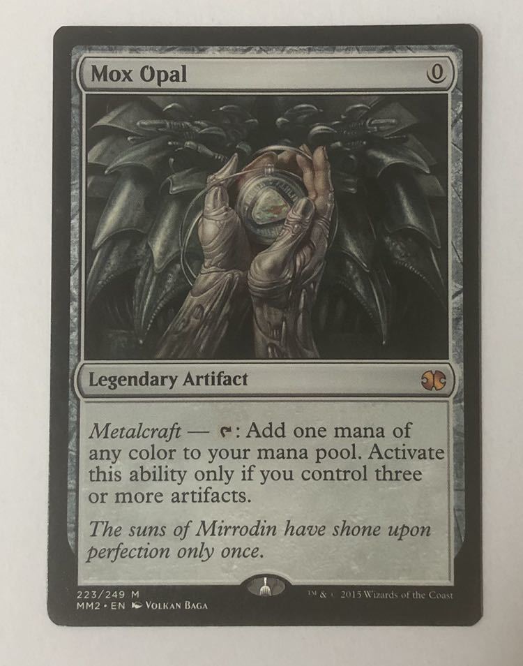 オパールのモックス | MTG Foil Opal 1枚 オパールのモックス⁄Mox [SOM