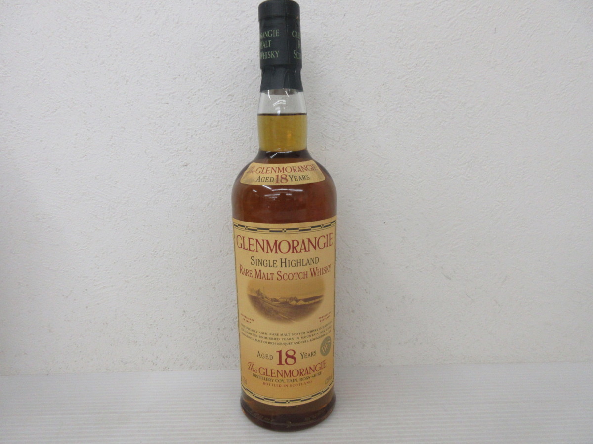 古酒 グレンモーレンジ 18年 GLENMORANGIE シングル ハイランド レア 