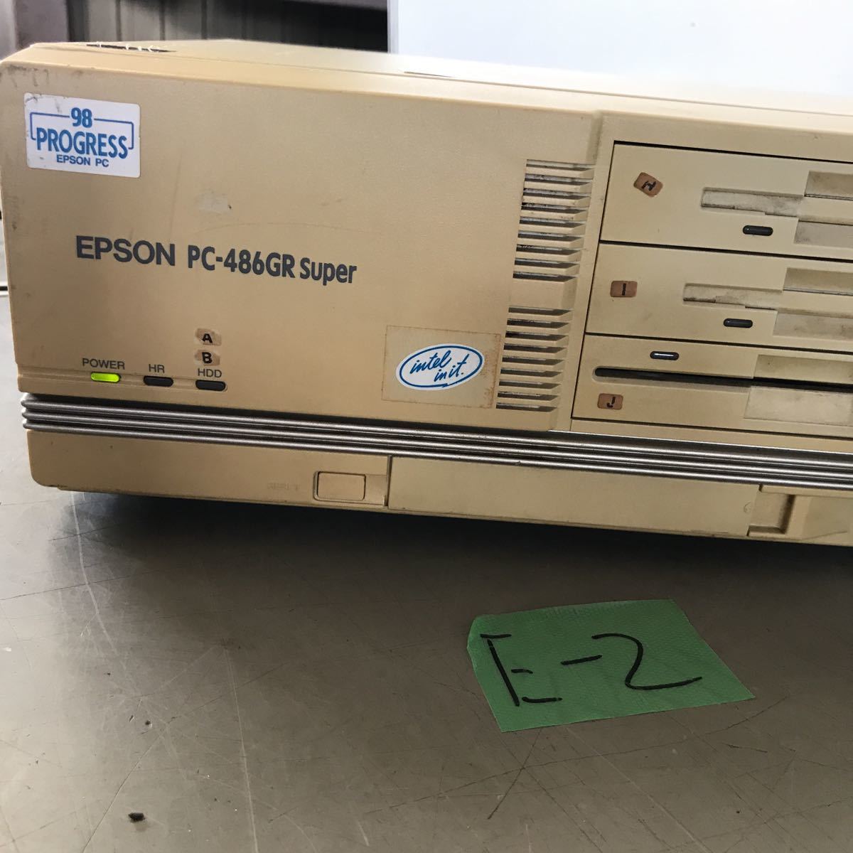EPSON PC-486GR - Yahoo!オークション 50MHz and ジャンク品 AV NOTE 