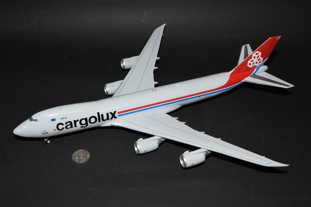 カーゴルクス 747-8F LX-VCJ 1⁄400 JC Wings 747-8F カーゴルックス