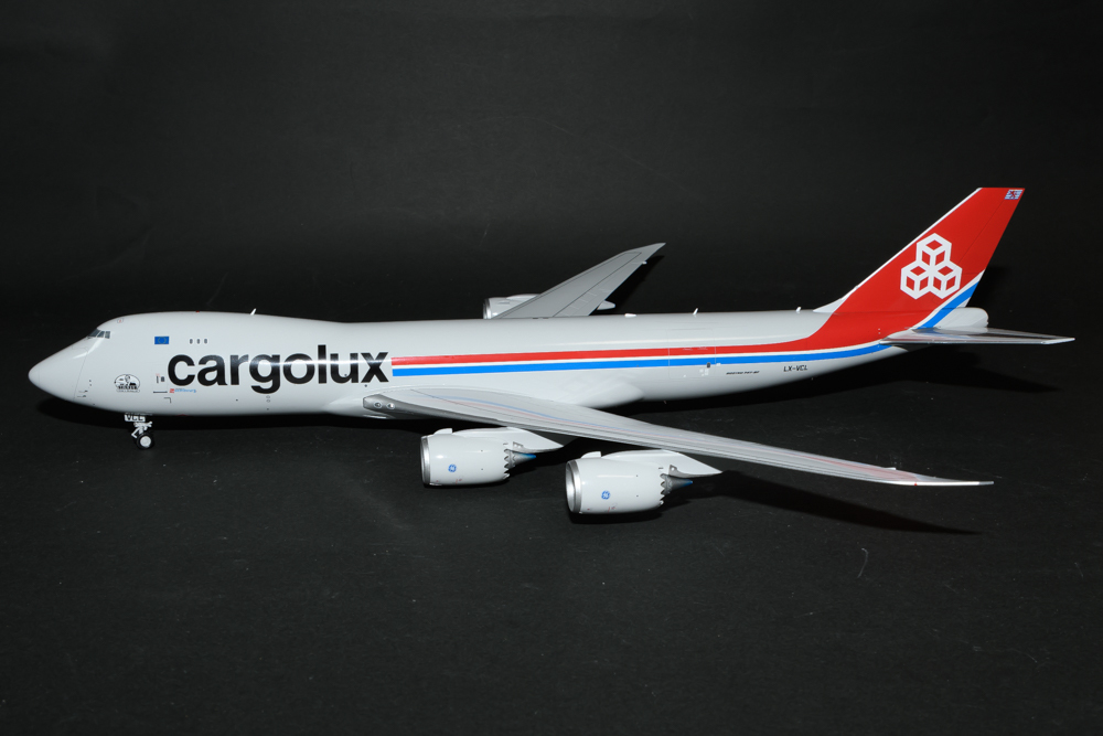 カーゴルクス 747-8F LX-VCJ 1⁄400 JC Wings 747-8F カーゴルックス