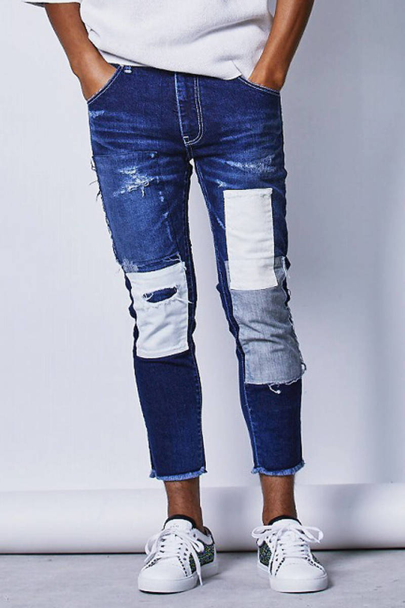 daboro DENIM AKM REMAKE 4⁄5 PANTS | REMAKED PANTS（daboro ダボロ