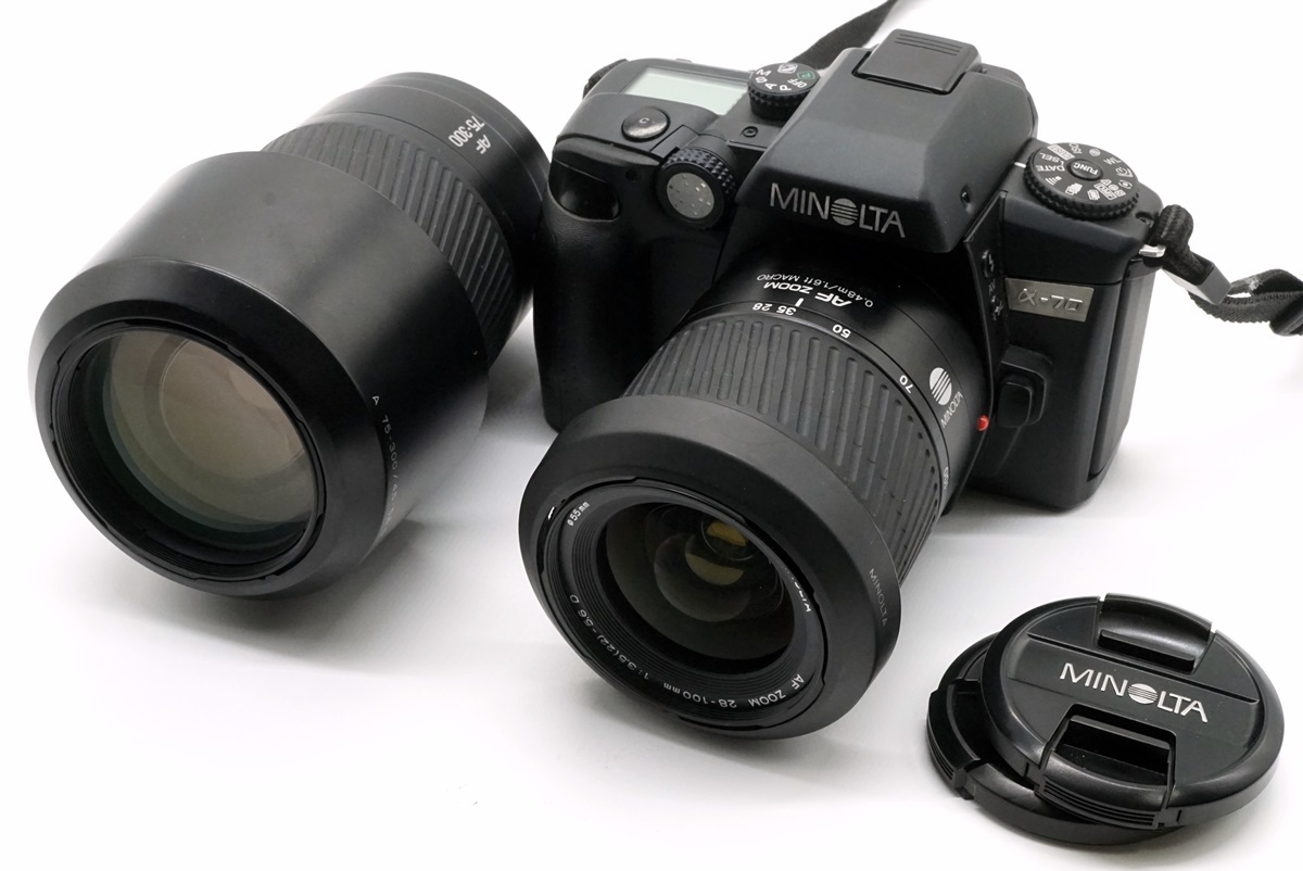 AF α-70 ミノルタ MINOLTA + 赤城耕一：最終回 コニカミノルタブランド 