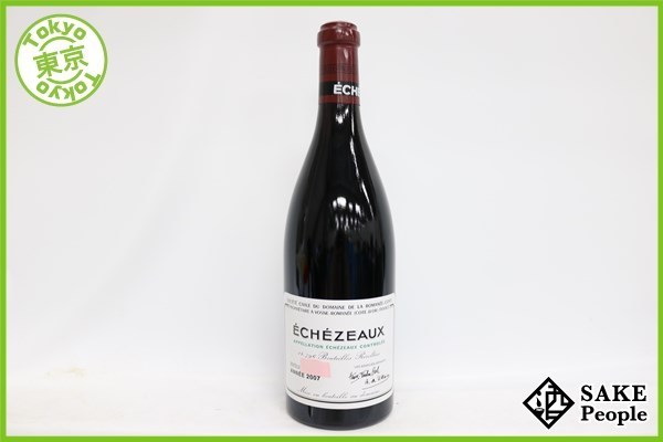 □注目! エシェゾー 2007 DRC 750ml Y2 ワイン 赤 フランス 13% C