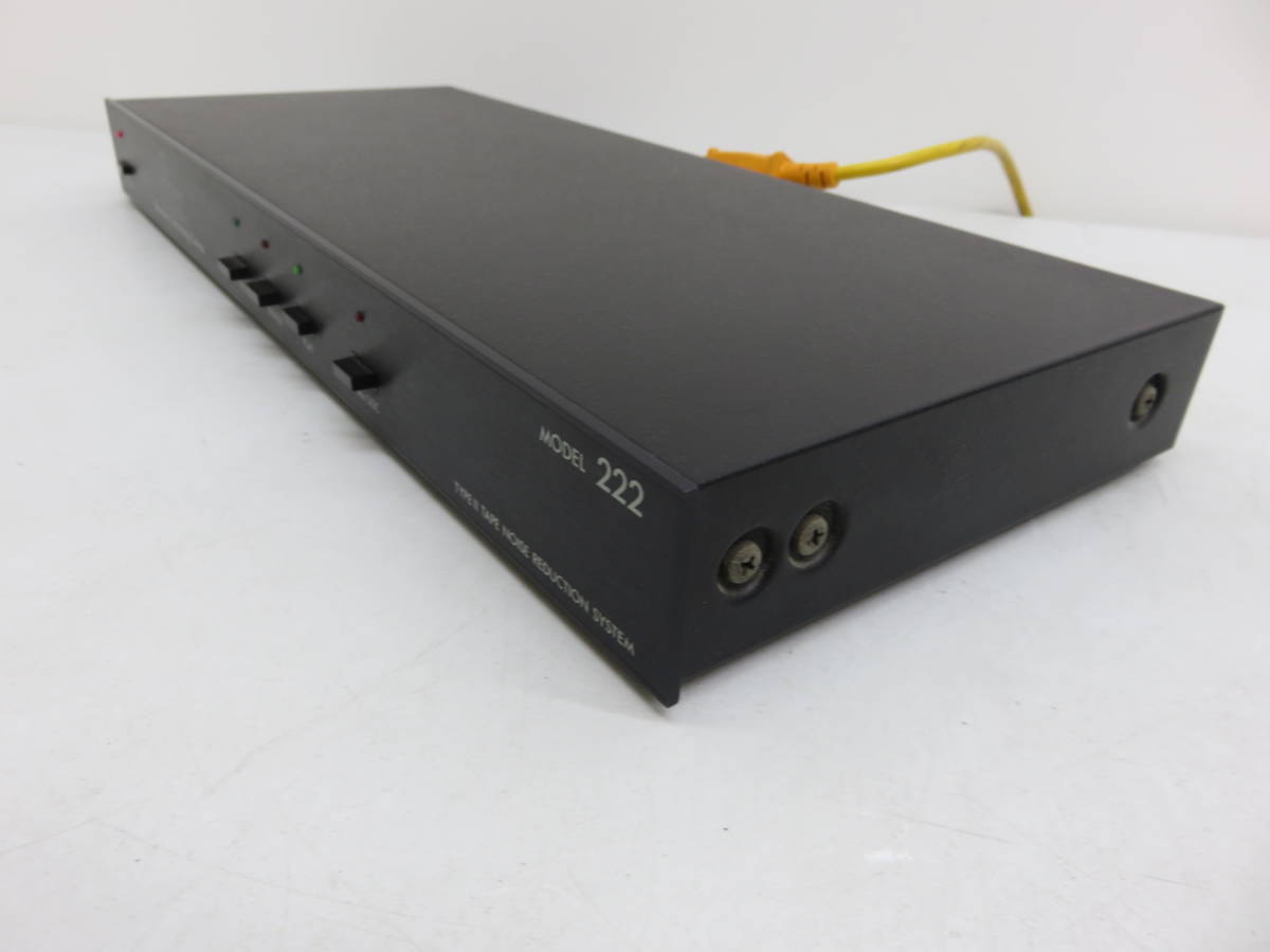 楽器・機材 dbx MODEL222 テープノイズリダクション システム デービー