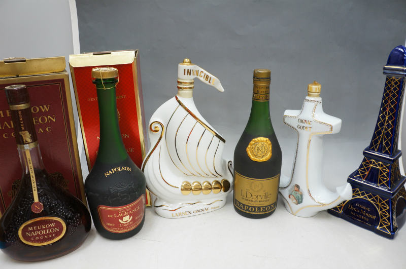 □ 酒 COURVOISIER クルボアジェ ナポレオン ブランデー コニャック 3
