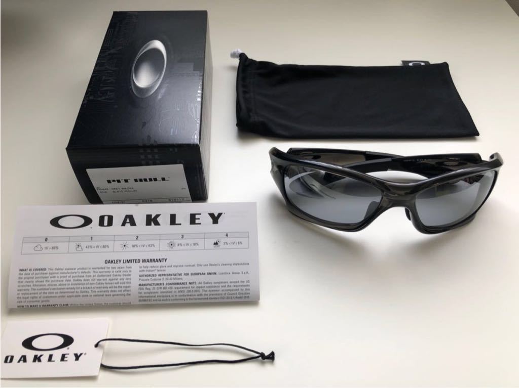 オークリー　OAKLEY PITBULL ピットブル　美品 OAKLEY オークリー ☆ PIT BULL ピットブル ☆ 美品 【公式通販】