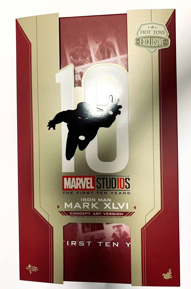 美品　ホットトイズ　アイアンマン・マーク４６（コンセプト・アート版）