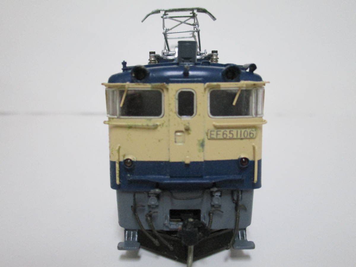天賞堂 特急旅客用電気機関車 HOゲージ 動力車 金属製 1100番台 EF65