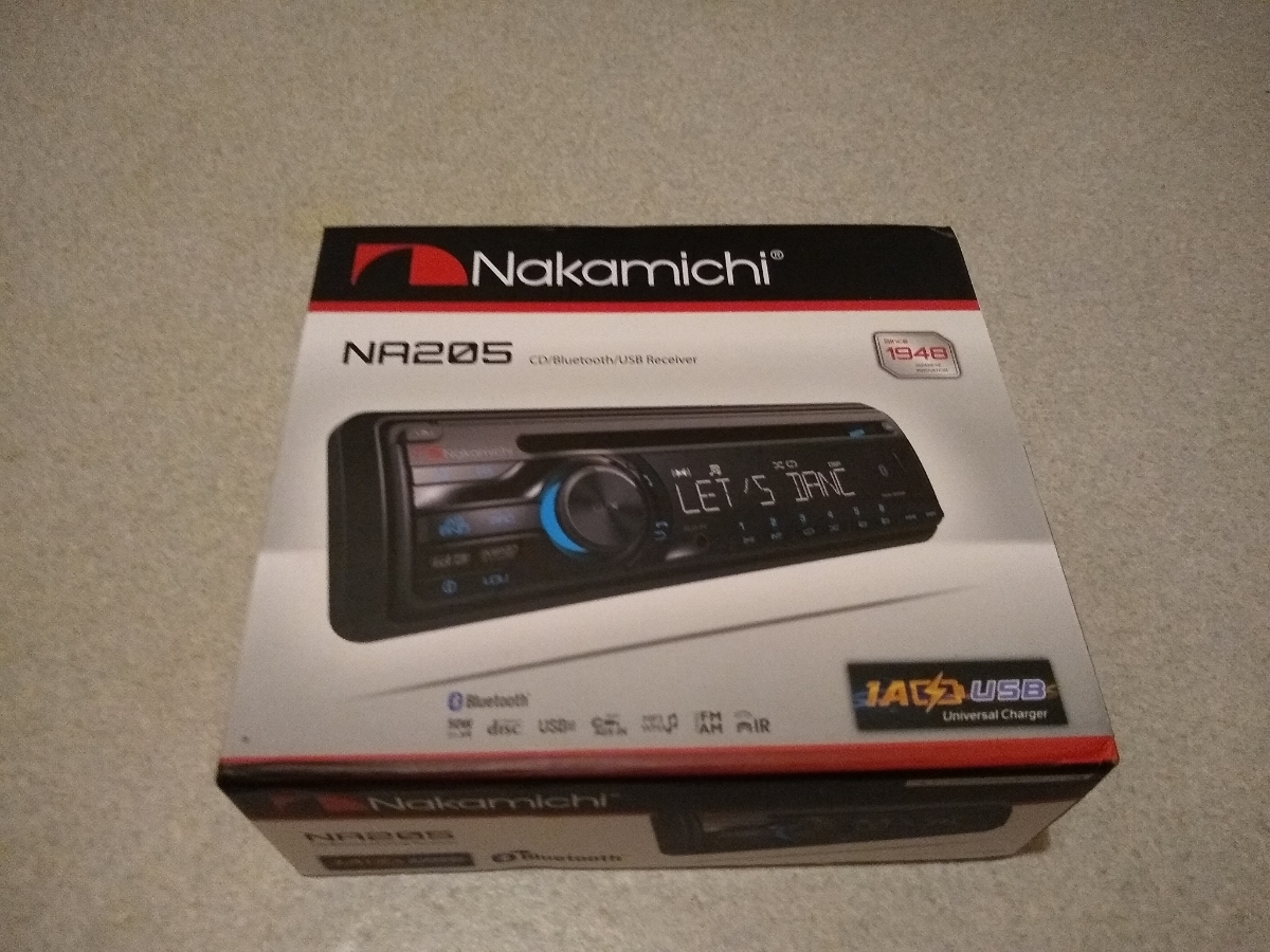 【得価，送料無料】 海外モデルNakamichi NA205 CD Bluetooth USB Receiver 50w&times;4(CDプレーヤー)｜売買されたオークション情報、yahooの商品情報をアーカイブ公開 - オークファン その他