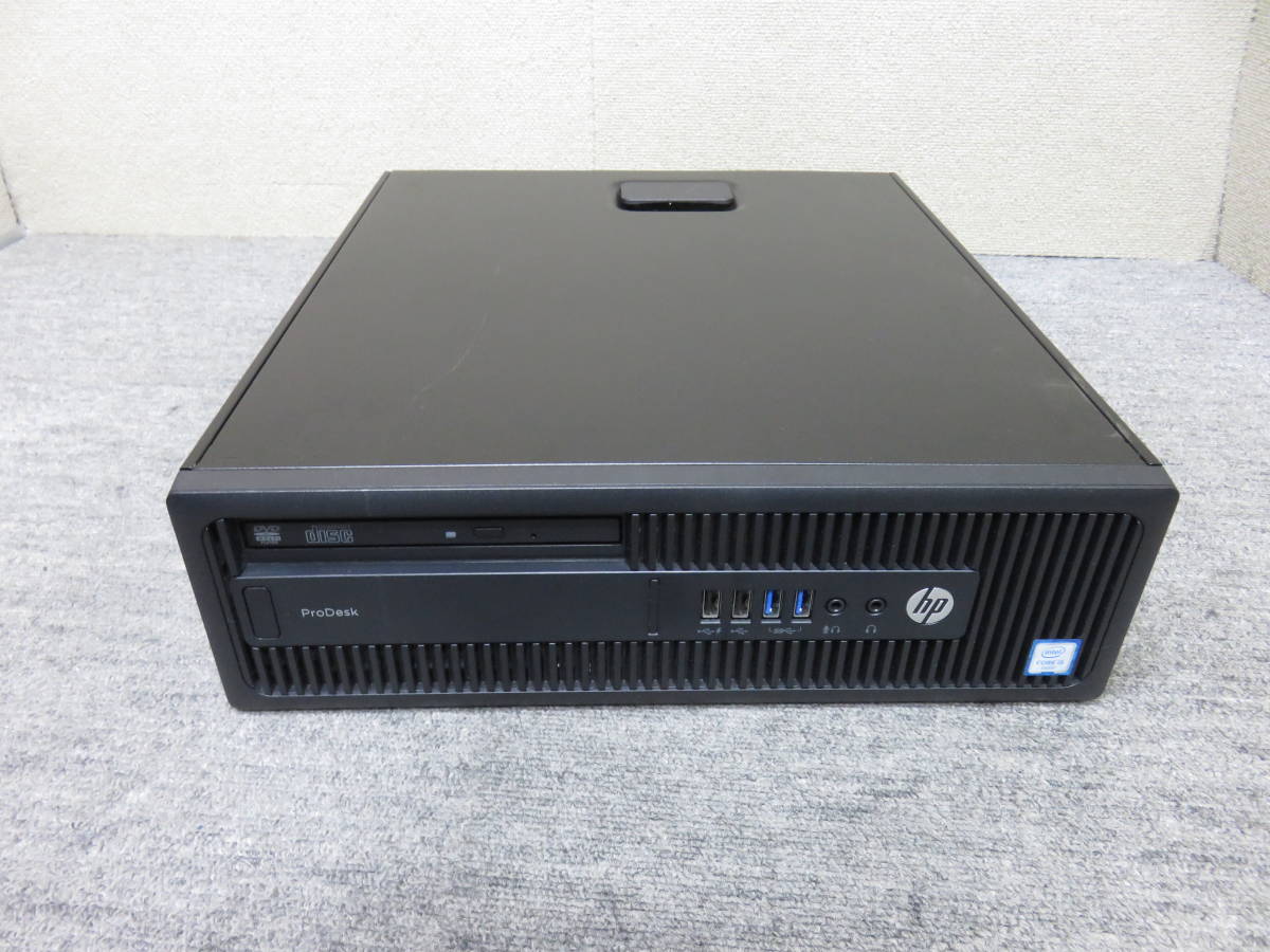 動作確認・簡易整備済み Windows10 デスクトップ i5-6500 第6世代 Core i5 - 6500 / 8GB / 高速SSD120GB + 500GB☆ HP ProDesk