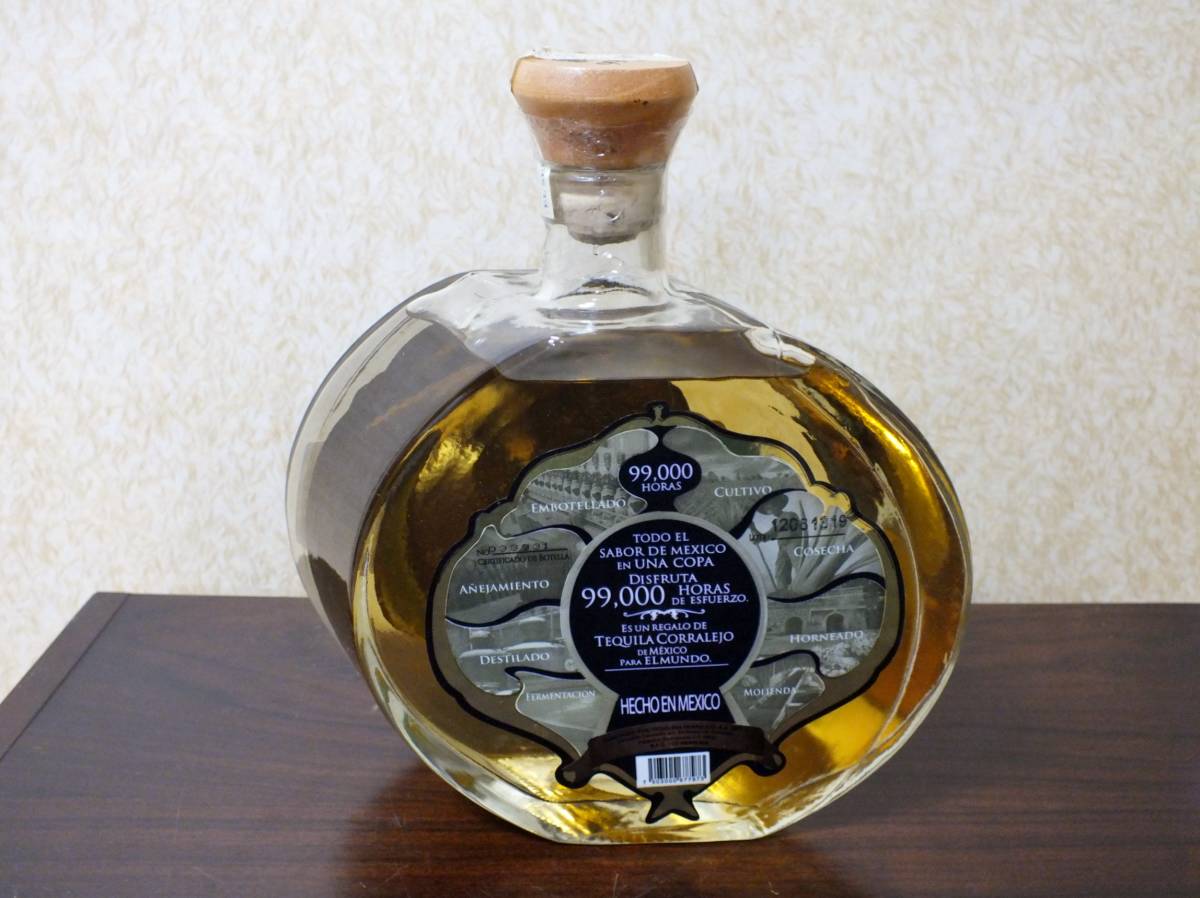 2586/古酒 CORRALEJO 99，000 テキーラ 750ml 未開栓 コラレホ 99,000