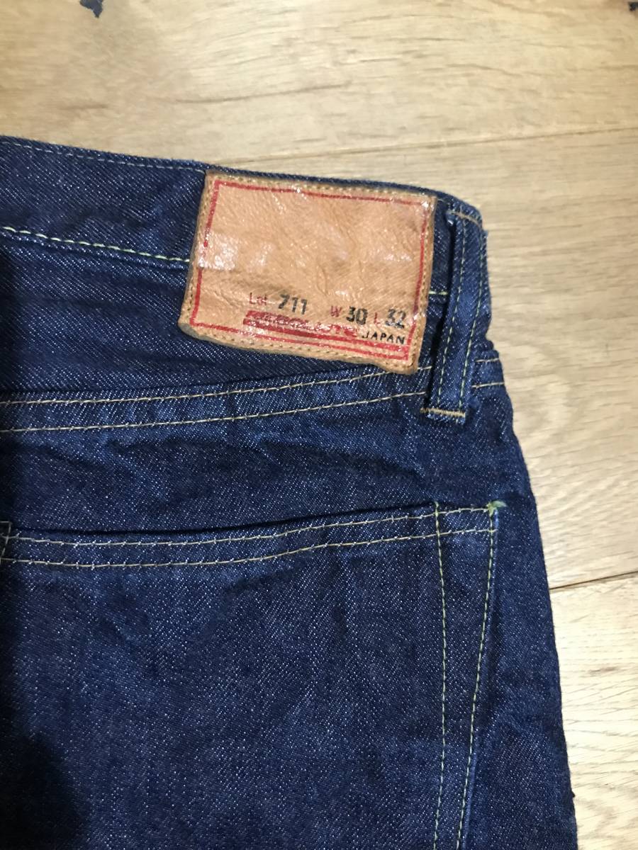 ほぼ新品 RESOLUTE 711 W30 L32 リゾルト / ボーイズマーケット ZABOU 