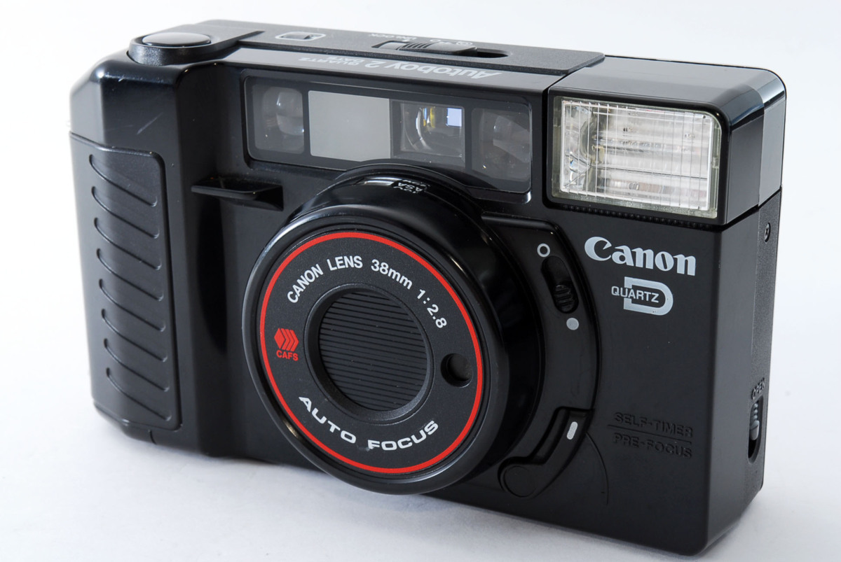 Autoboy Canon S | フィルムカメラ ブラック コンパクトフィルムカメラ 