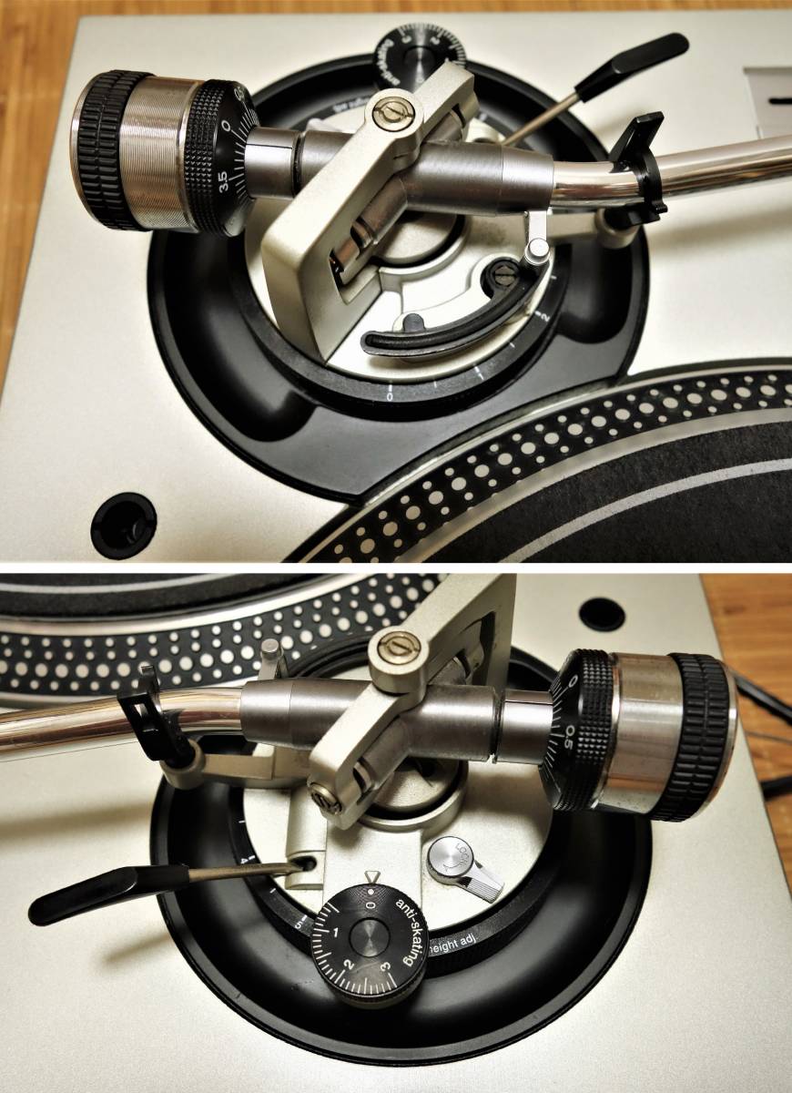 名機・美品Technics SL-1200MK3D カートリッジ＆ダストカバー付