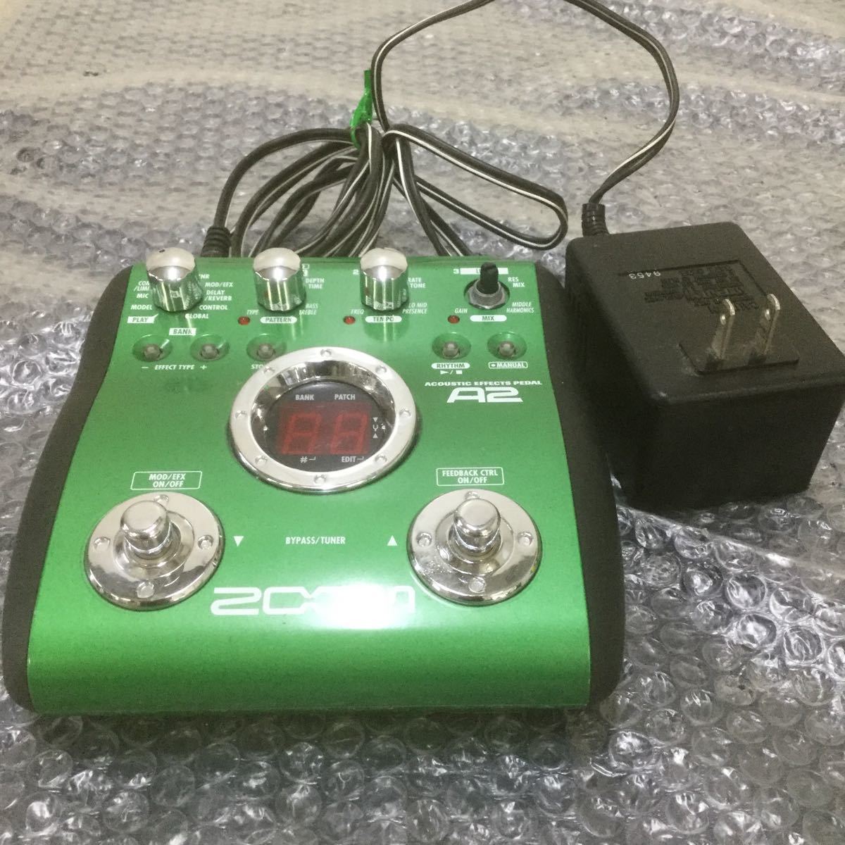 【新作入荷，豊富な】サM0336 ZOOM アコースティックギター用マルチエフェクター A2(エフェクター)｜売買されたオークション情報、yahooの商品情報をアーカイブ公開 - オークファン エフェクター