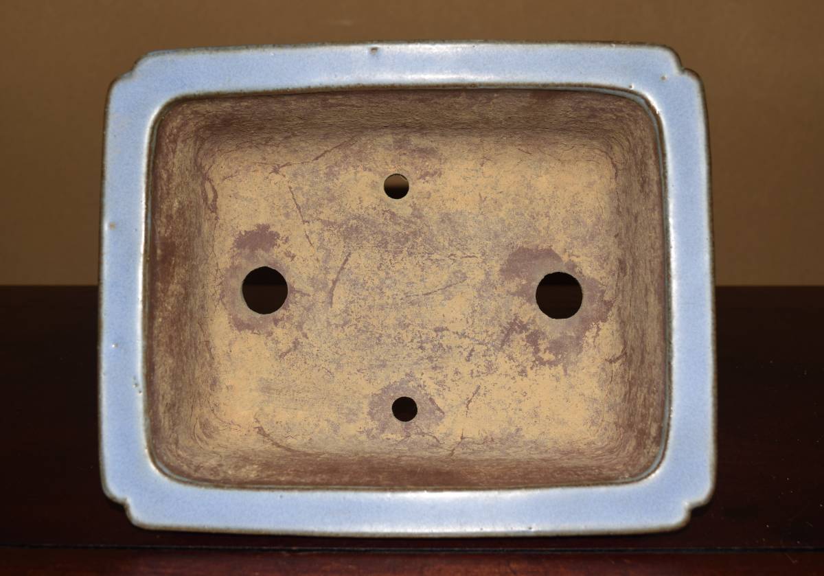 園芸用品 手作り松泉焼 山秋造 (落款3個)