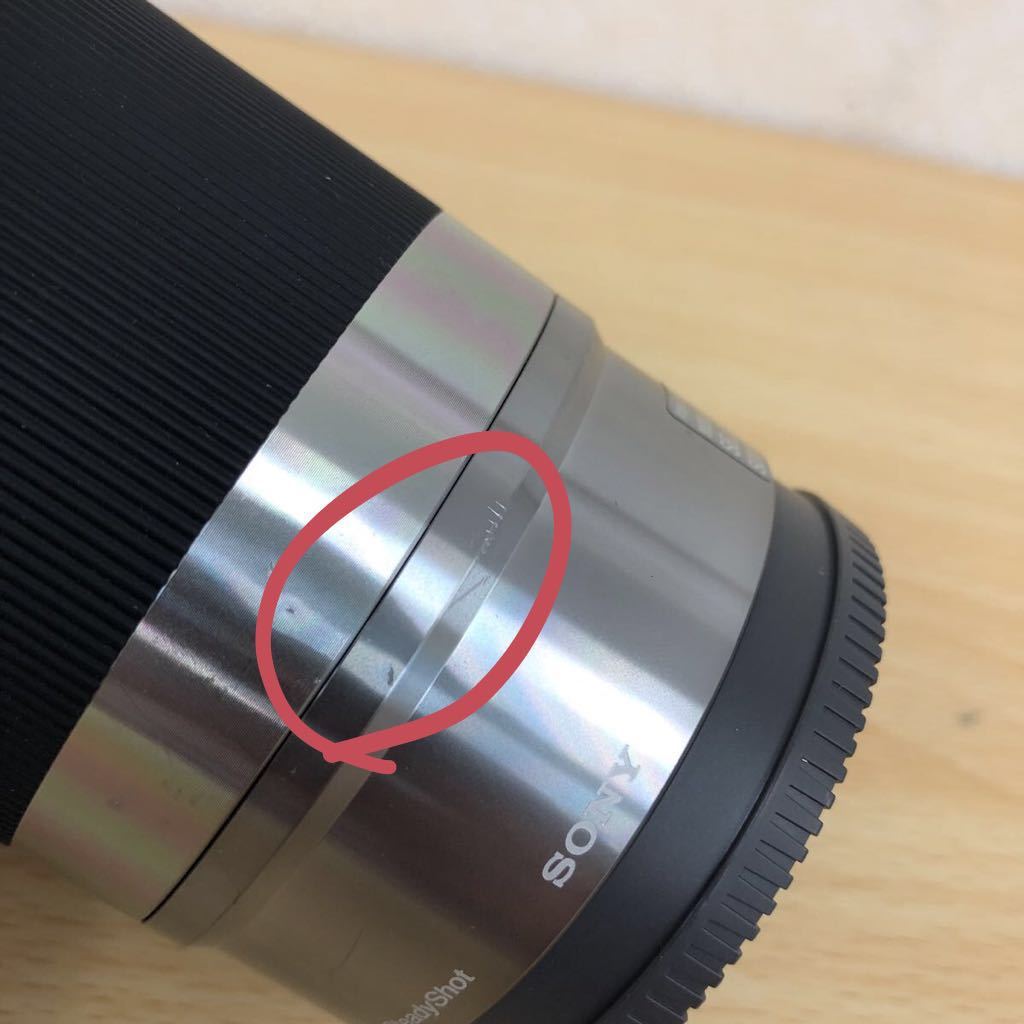 55-210mm E F4.5-6.3 [ブラック] (B) 中古品の 中古品 キズ有 SONY E 55-210mm F4.5-6.3 OSS SEL55210 Eマウント レンズ カメラ ソニー