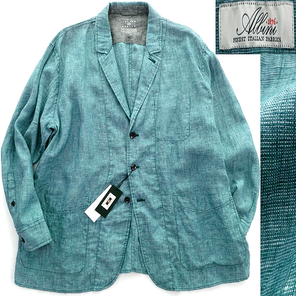 ジョセフアブード 盛夏 イタリア ALBINI リネン シャツ ジャケット 3L XL以上 緑 J49609 メンズ JOSEPH ABBOUD ブルゾン(XLサイズ以上)｜売買されたオークション情報、yahooの商品情報をアーカイブ公開 XLサイズ以上