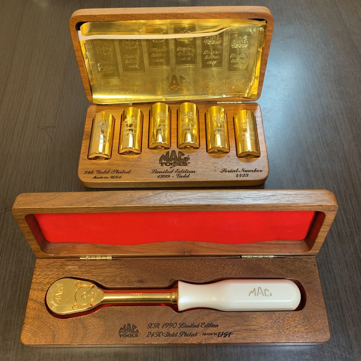 マックツール Mac tools ゴールド レンチ マックツール 70周年限定 24K 