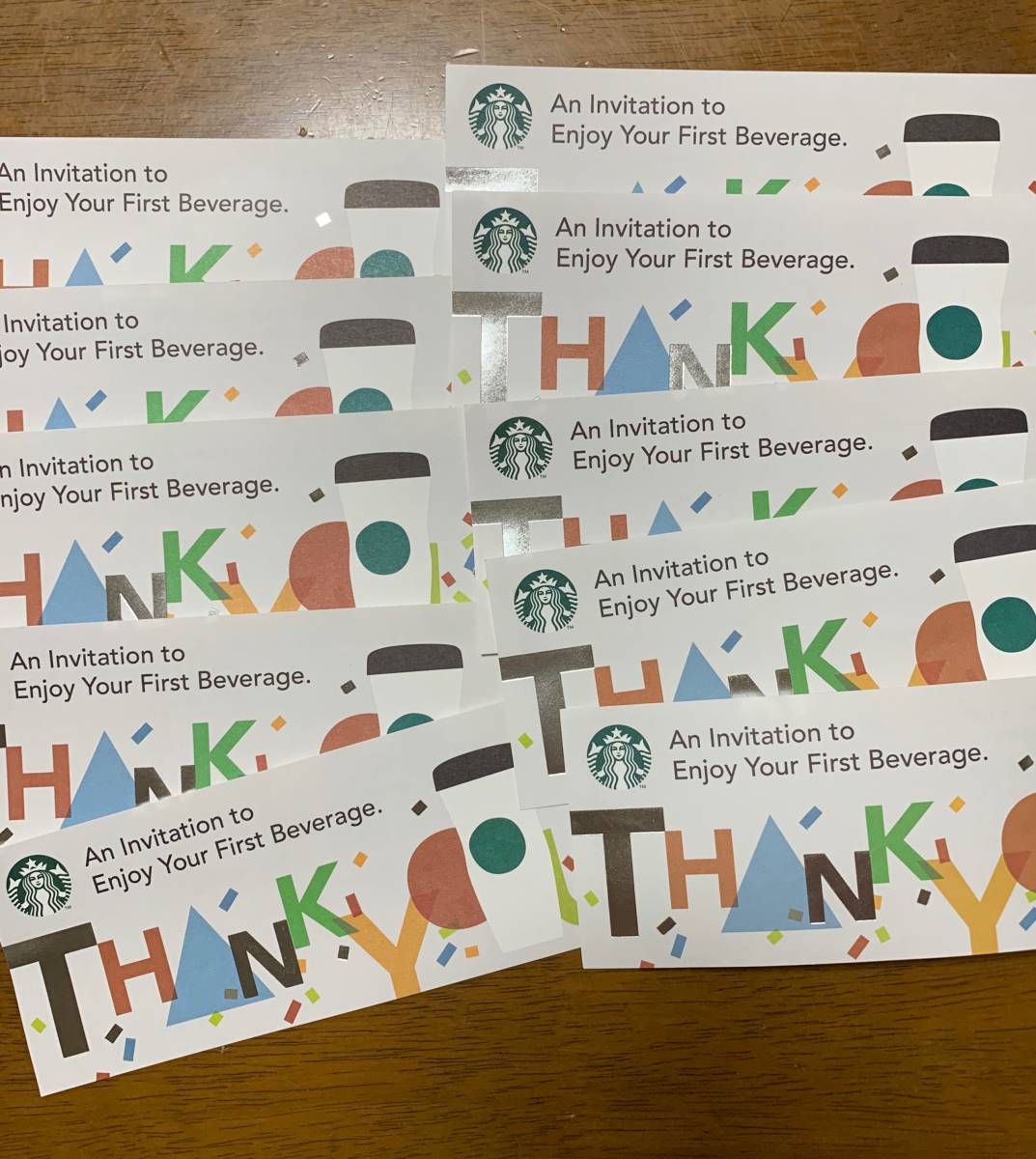 新品 スタバドリンクチケット10枚送料無料