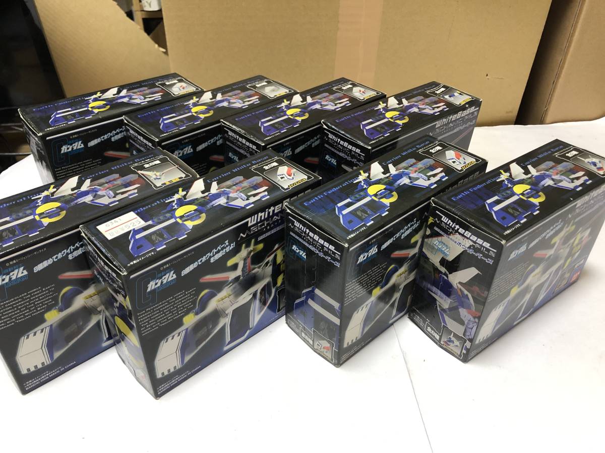 ガンダム ホワイトベース メカニックファイル 8個セット トレーディングフィギュア 全8種セット 「メカニックファイル 機動戦士