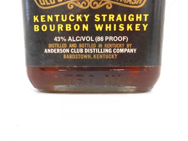 95⁄31未開栓 箱なし ANDERSON CLUB 10年 アンダーソン クラブ 古酒