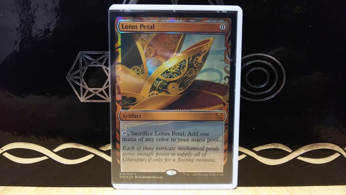 MTG MPS 水蓮の花びら/Lotus Petal Foil マスターピース マジック：ザ