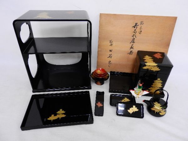 【豊富な，セール】 370/ 田谷忠 輪島塗 器局形屠蘇器 重箱/銚子/盃/盃台/膳など 酒器 共箱 懐石道具(漆芸)｜売買されたオークション情報、yahooの商品情報をアーカイブ公開 - オークファン その他