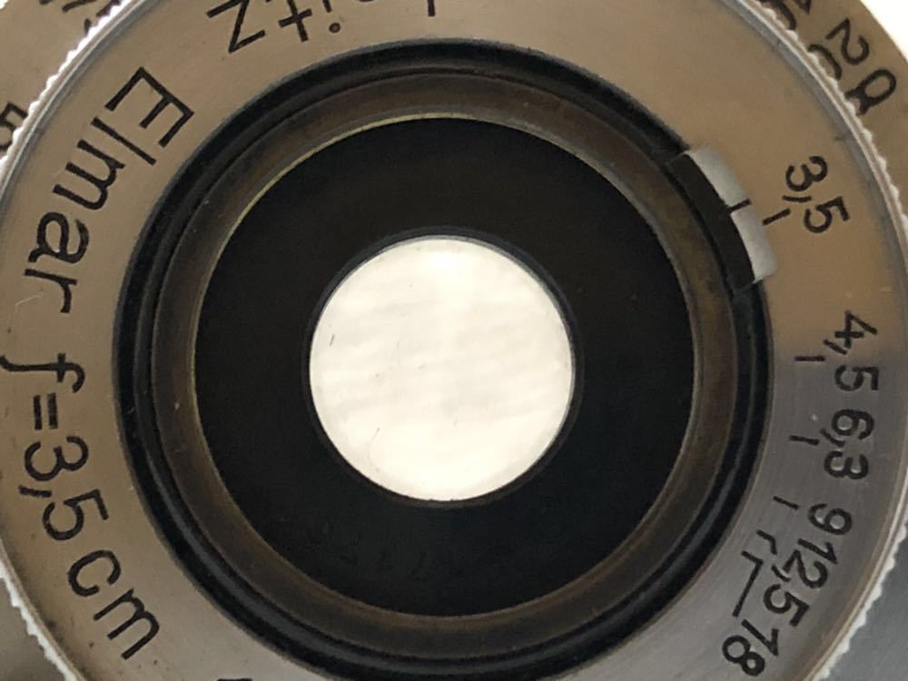 Elmar 3.5cm f3.5 エルマー 35mm Ernst Leitz Wetzlar Germany 広角