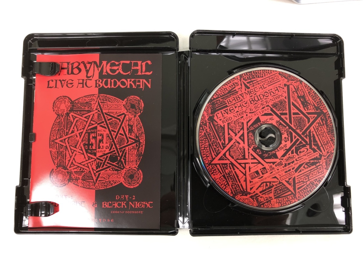 yt1792☆BABYMETAL 武道館Blu-ray THE ONE限定ボックス武道缶 国内正規 