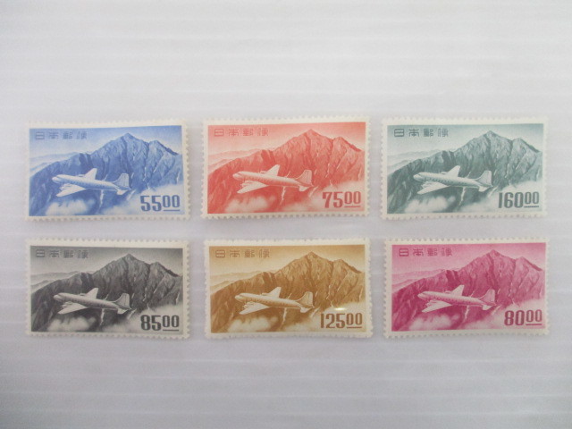 新作入荷，格安 1906XSA043 日本切手 航空切手 立山航空 銭単位 6種完(航空切手)｜売買されたオークション情報、yahooの商品情報をアーカイブ公開 - オークファン 航空切手
