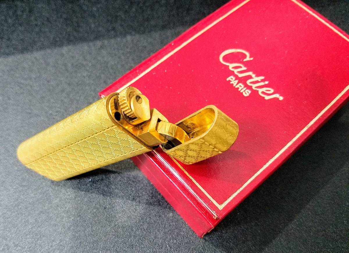 【定番，得価】 1円スタート カルティエ Cartier ガスライター ゴールド ケース 箱 冊子付/ブランド 高級 ジャンク 喫煙グッズ アンティーク クラシック(カルティエ)｜売買されたオークション情報、yahooの商品 カルティエ