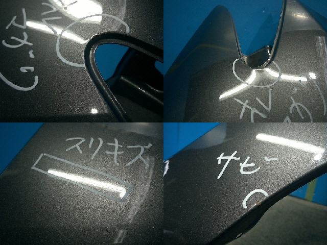 H23年 プリウス DAA-ZVW30 右フロントフェンダー グレー 1G3 [ZNo