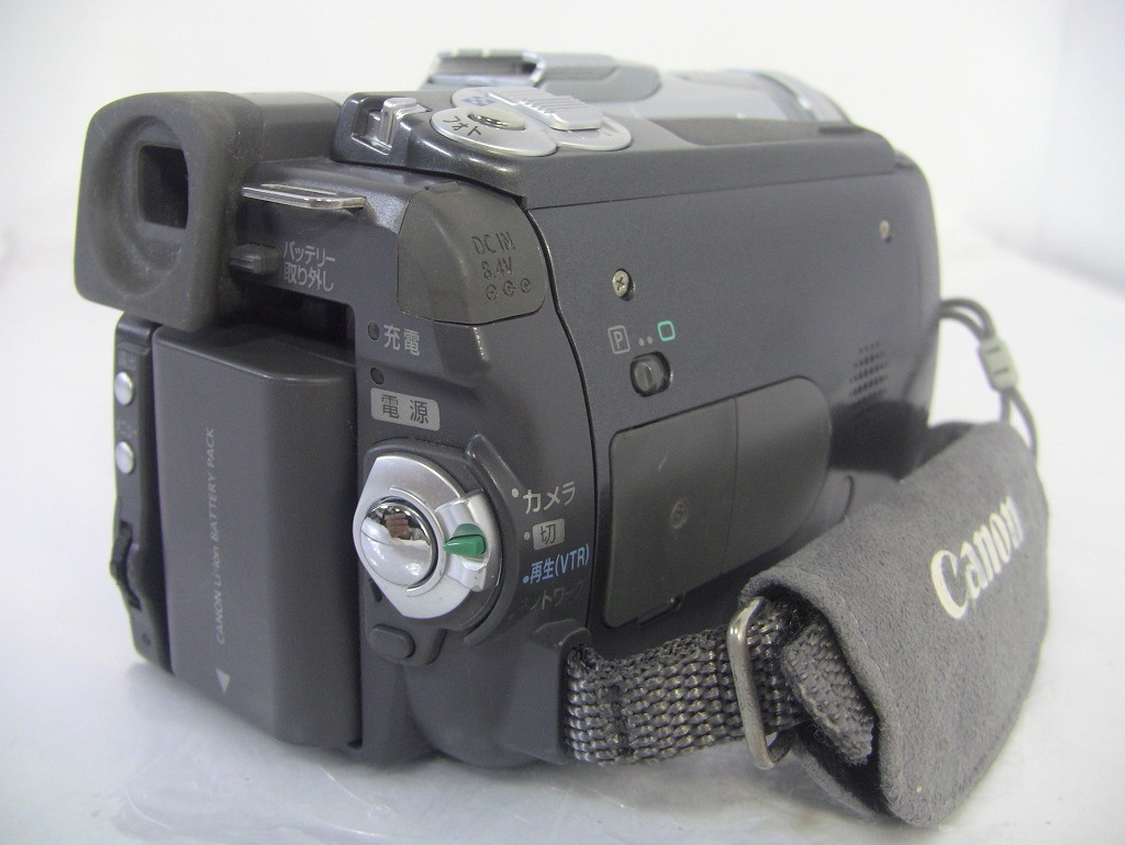 動作品】再生OK・録画OK Canon DM-IXY DV M2+付属品13点/V782