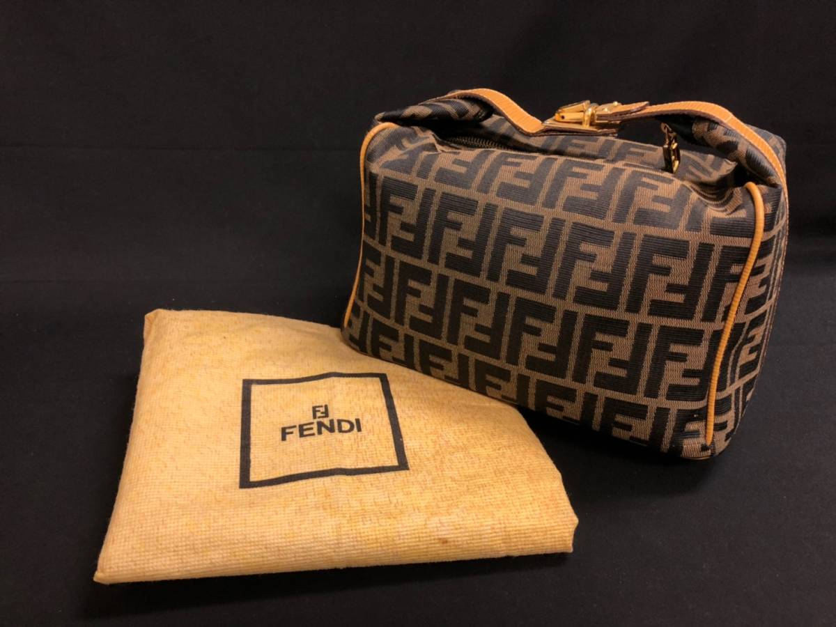 FENDI | Hedy ズッカ柄バニティバッグ バニティバッグ フェンディ