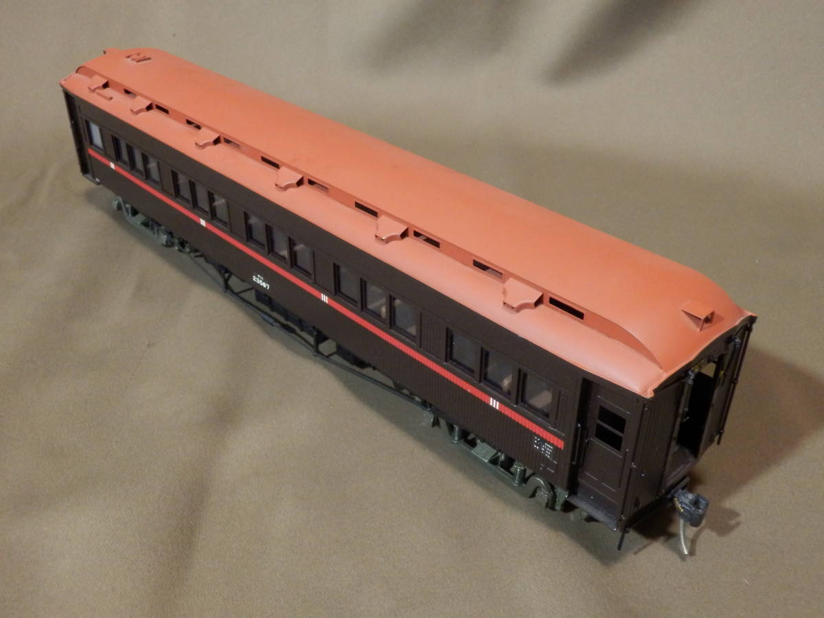 Kumata/クマタ貿易 OJゲージ 国鉄 客車 ナハ23587 ジャンク扱い