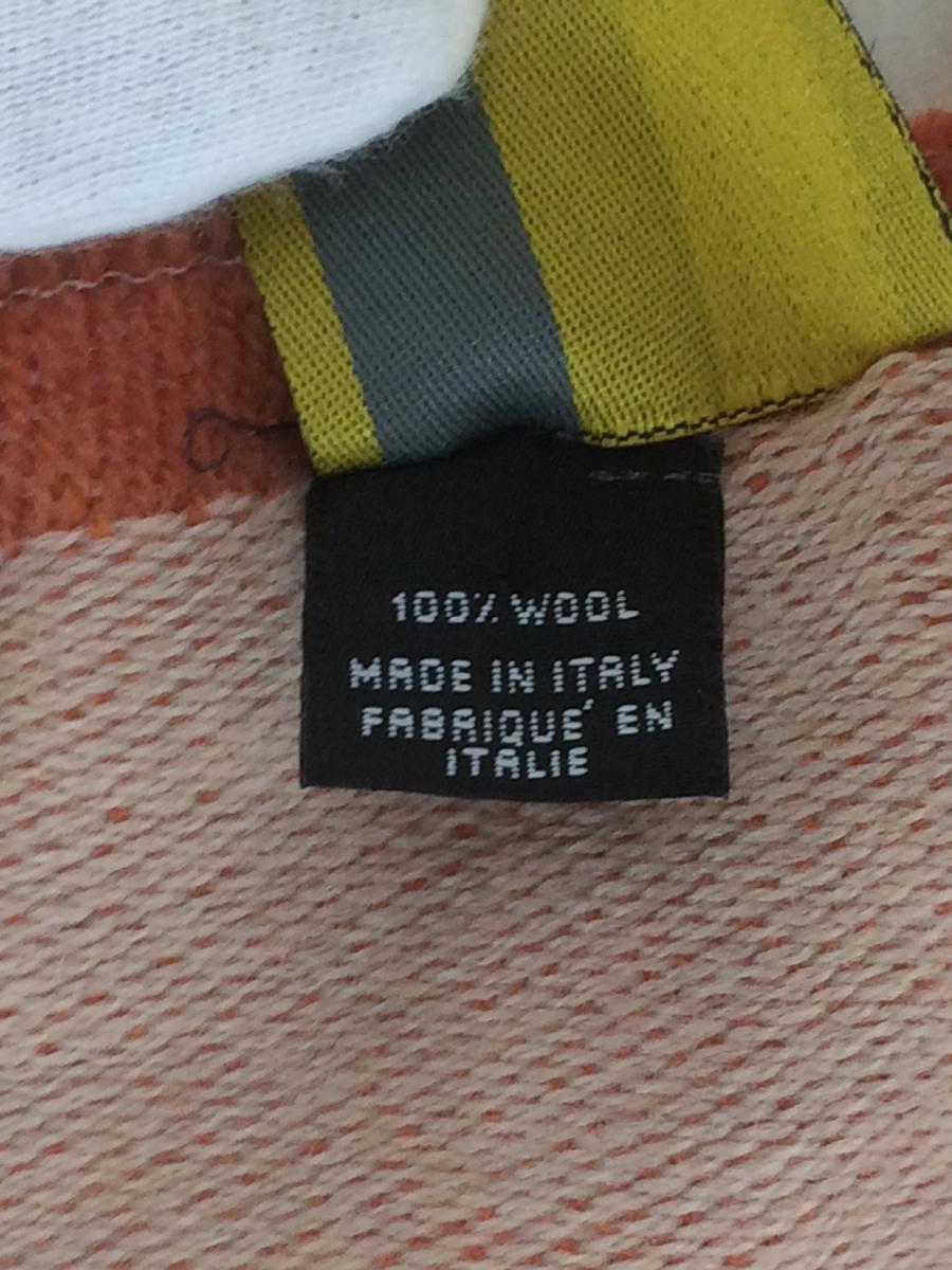 Fendi FENDI◆マフラー/ウール/ORN/無地 Embroidered Wool Blend Scarf (FENDI&frasl;マフラー・ストール