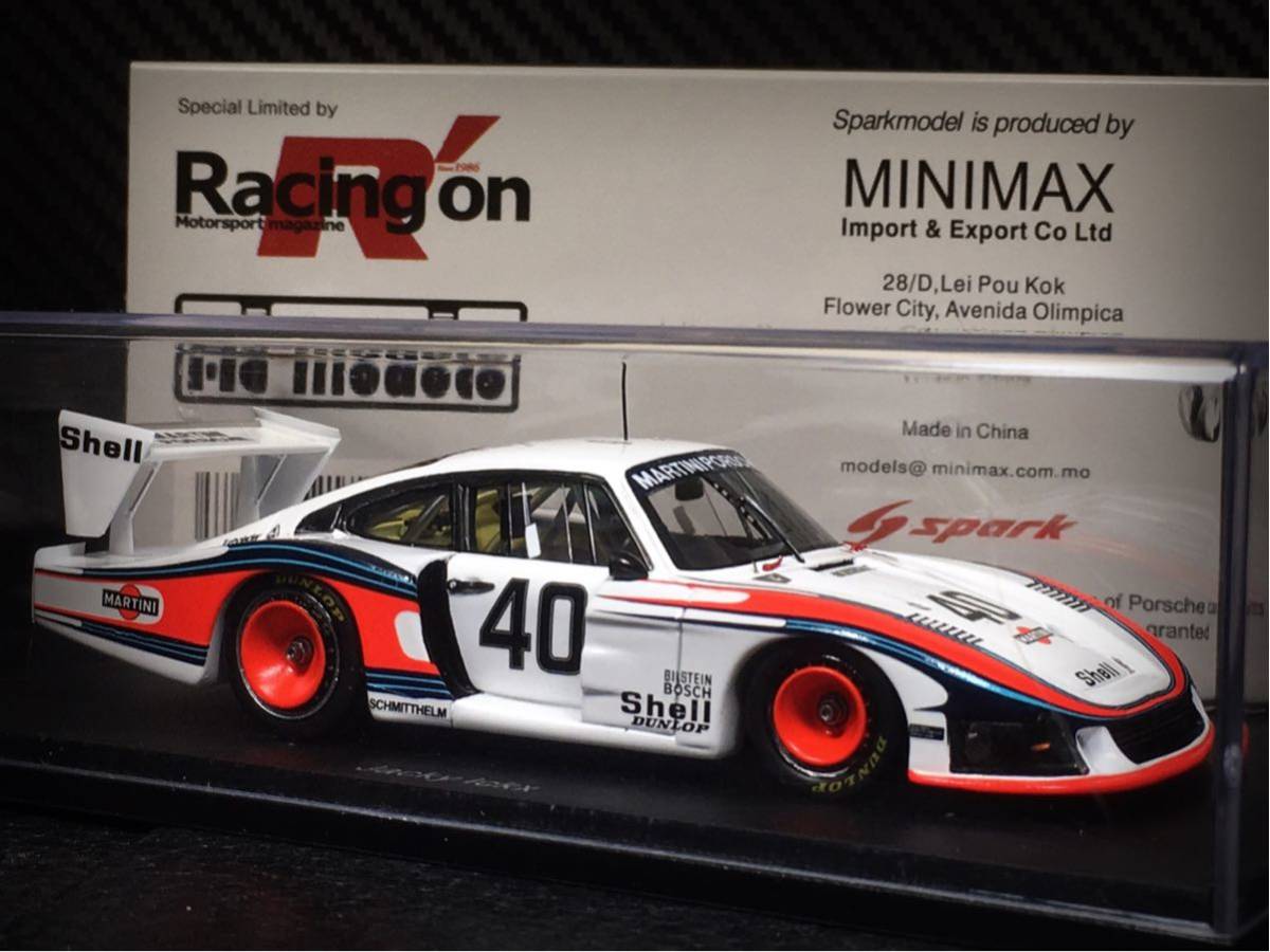 PORSCHE 935/78 Moby Dick 1978 DRM Norisring 1/43 特注 Spark
