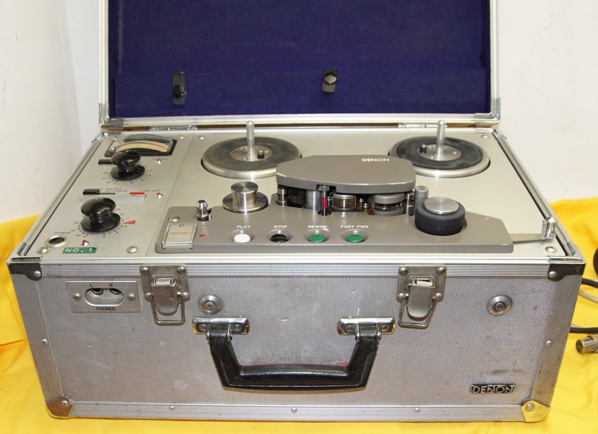 A&P●DENON：DN-86R-N1：局用：オープンデッキ：7号：2TR19:cm：完動品」珍品①号機