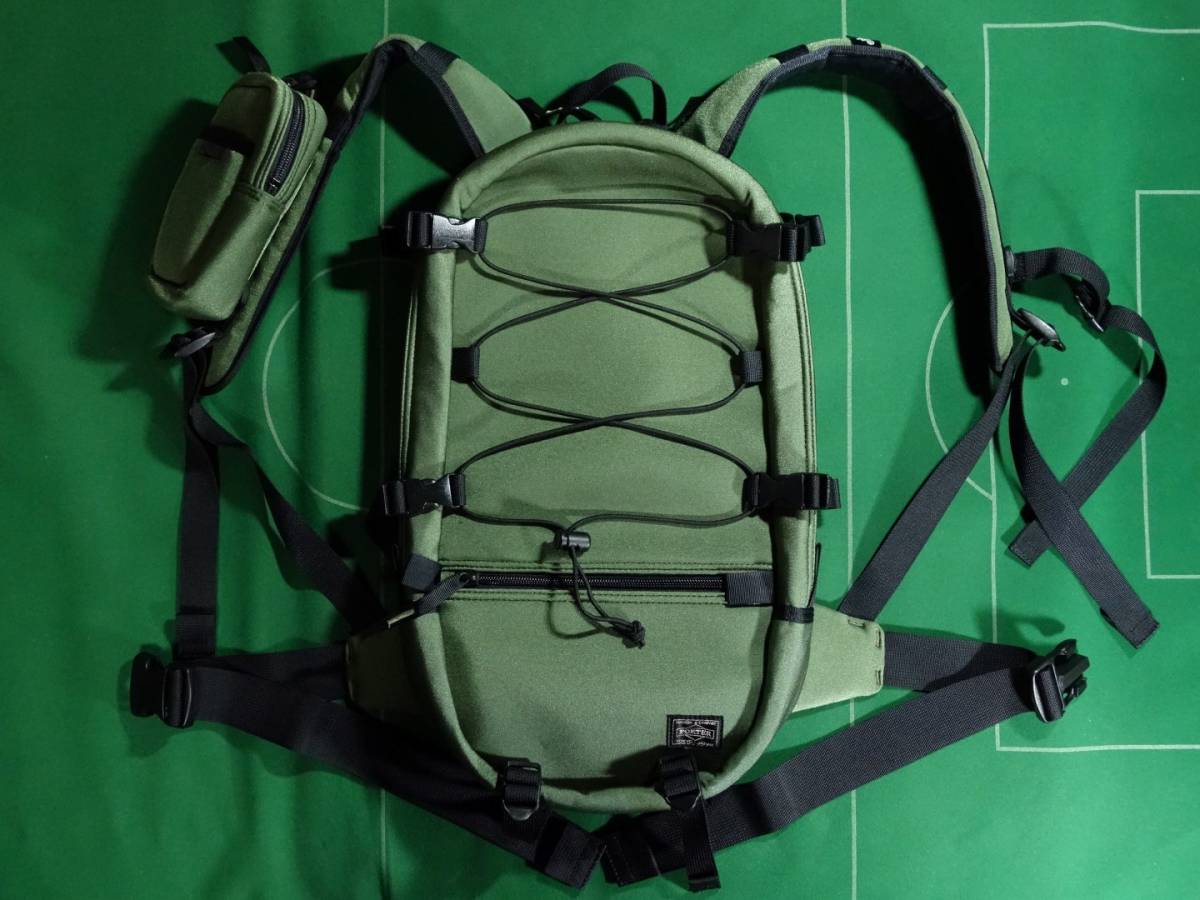BICYCLE ポーター PORTER A4収納可 黒 リュック バックパック 