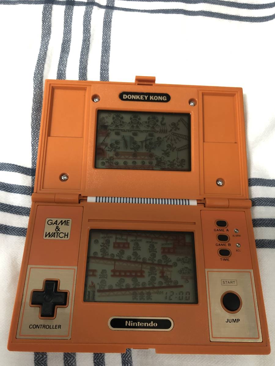 Game Watch ゲームウォッチ ドンキーコング Donkey Kong ゲームウオッチ 任天堂 Nintendo 動作確認 反射板のみ 交換済 ゲームウォッチ 売買されたオークション情報 Yahooの商品情報をアーカイブ公開 オークファン Aucfan Com