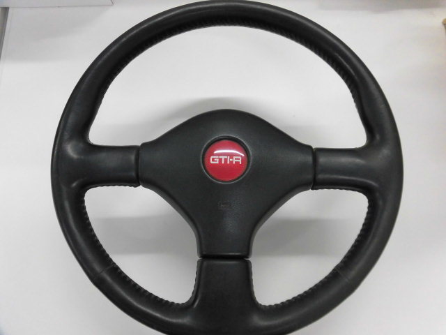 日産パルサーGTI-R純正革巻ステアリング！流用にもいけます！