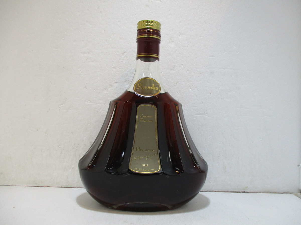 Hennessy Paradis 750ml コニャック 未開封 Hennessy Paradis 750ml